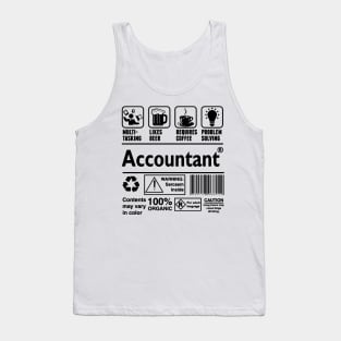 Multi Tasking Beer Coffee Tank Top